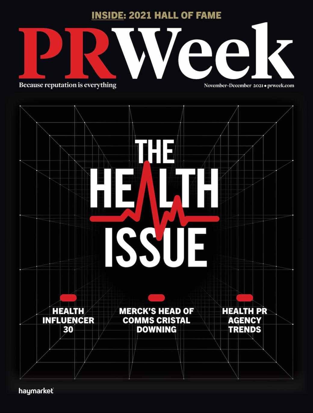 prweek November 01, 2021 Issue Cover
