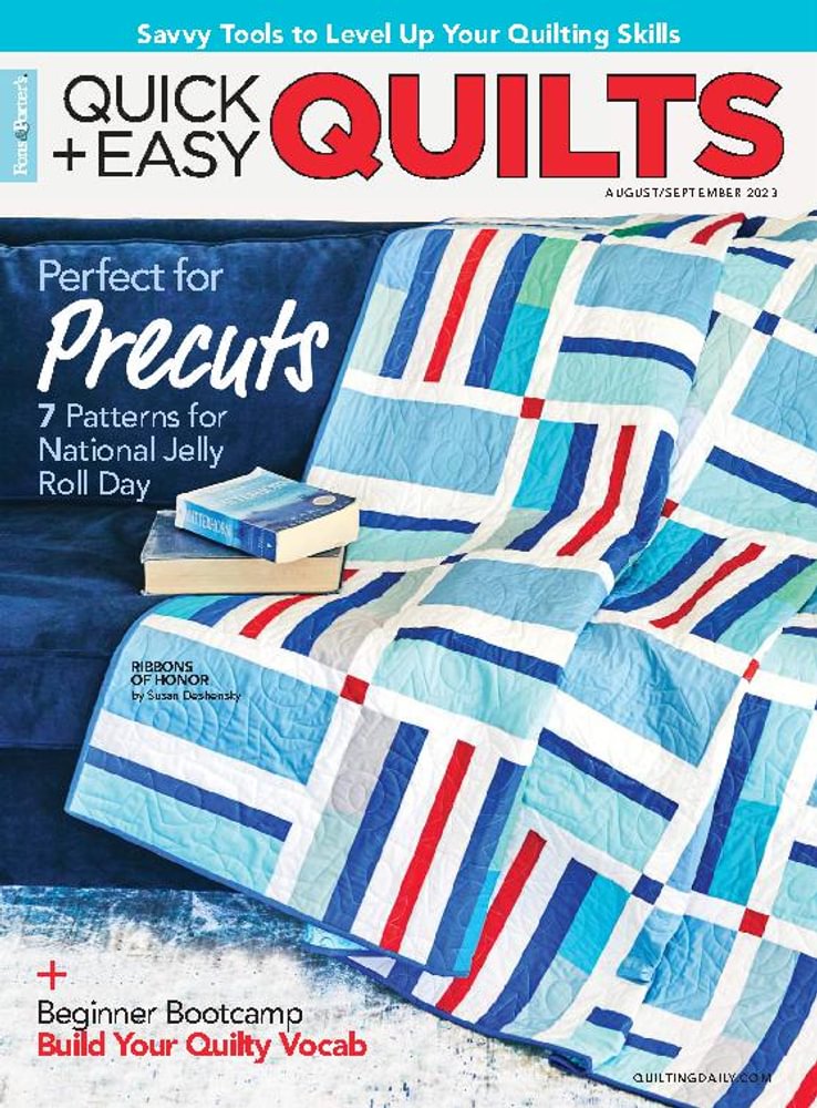 Quick-and-Easy-Quilts August 01, 2023 Issue Cover