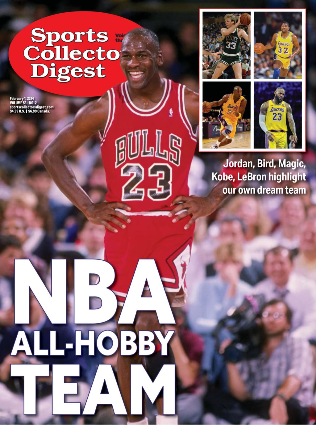 Sports-Collectors-Digest February 01, 2024 Issue Cover