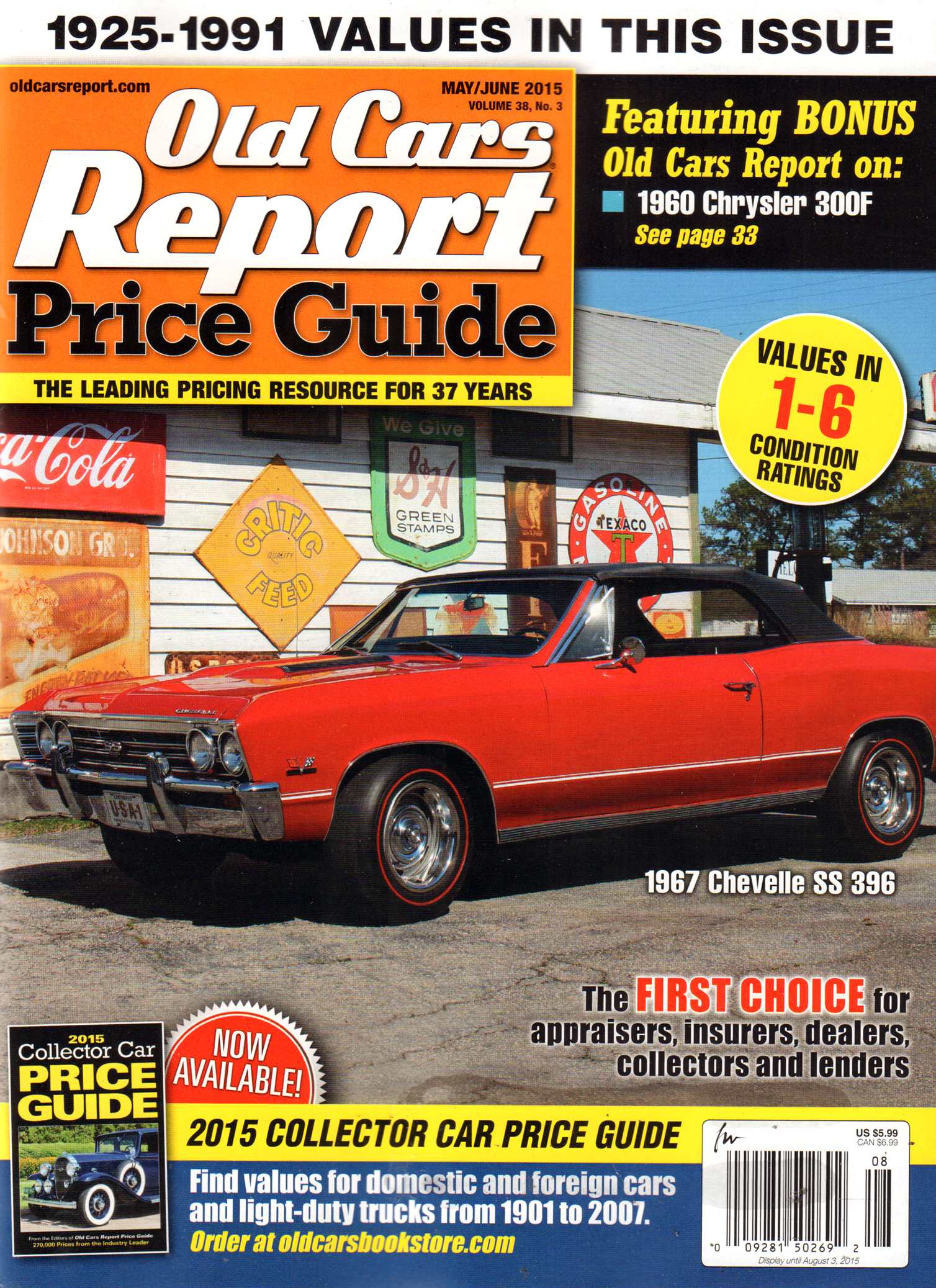 Old-Cars-Report-Price-Guide May 01, 2015 Issue Cover