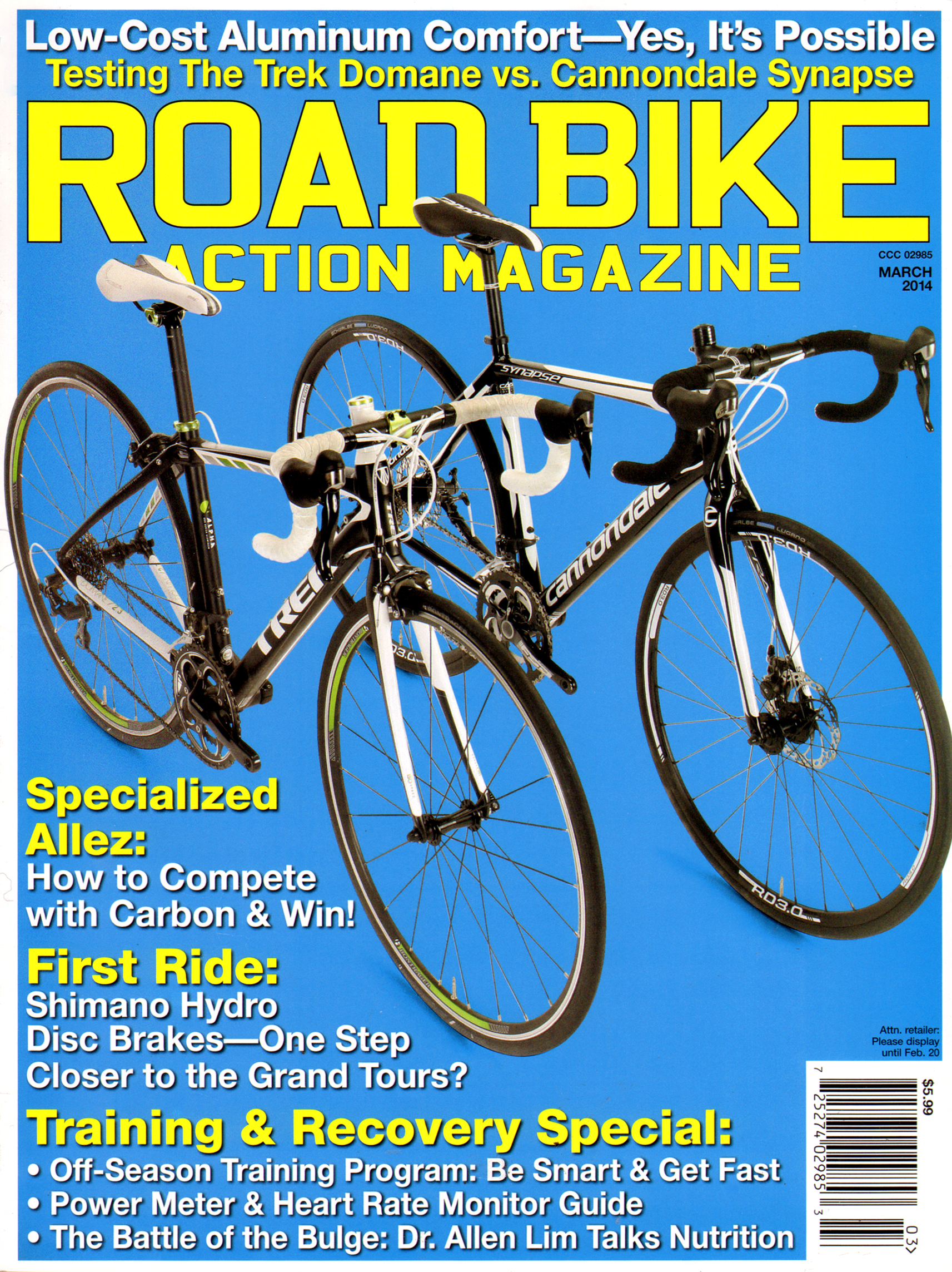 Road-Bike-Action March 01, 2014 Issue Cover
