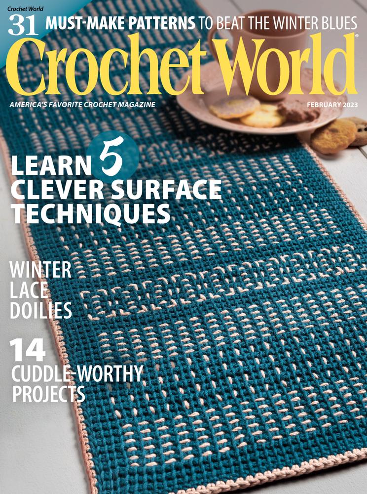 Crochet-World February 01, 2023 Issue Cover