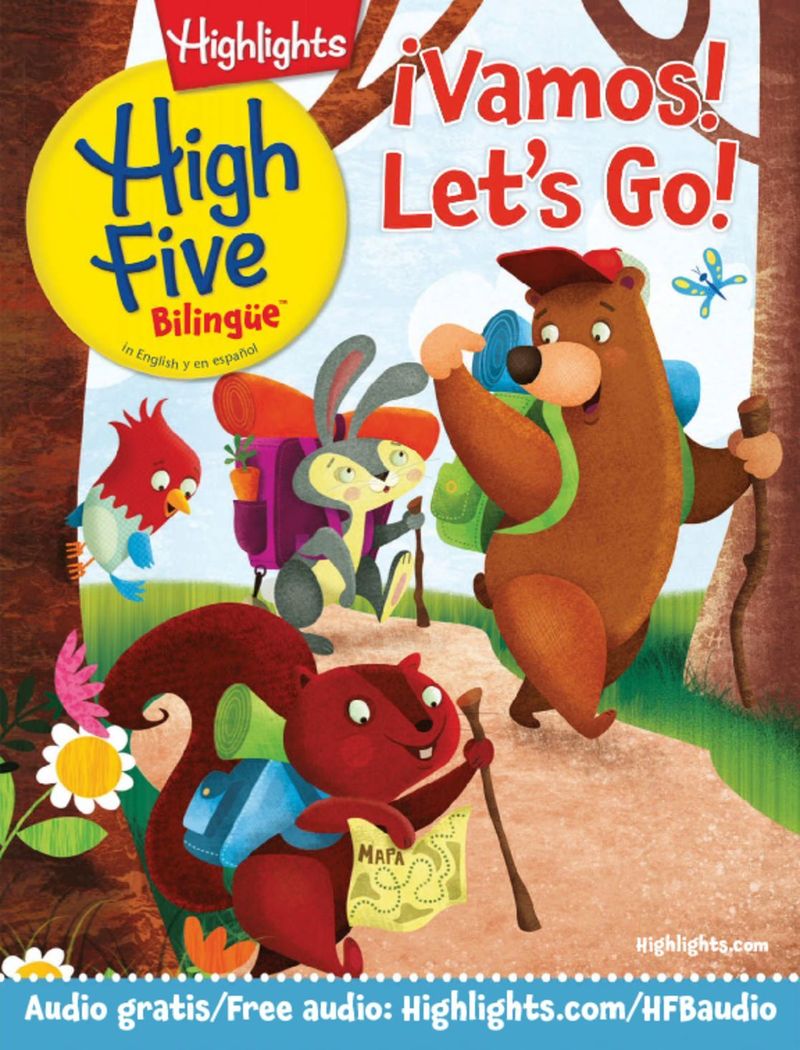 Highlights-High-Five-Bilingue May 01, 2017 Issue Cover