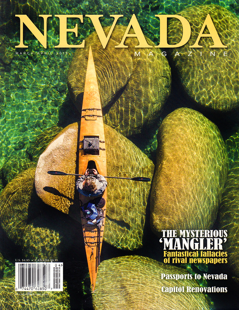 Nevada-Magazine March 01, 2019 Issue Cover