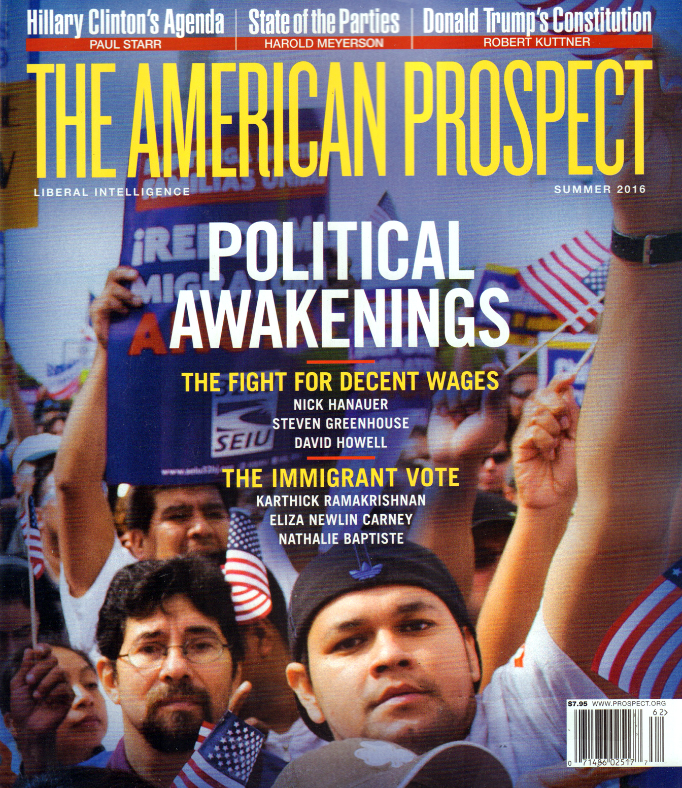 The-American-Prospect June 01, 2016 Issue Cover