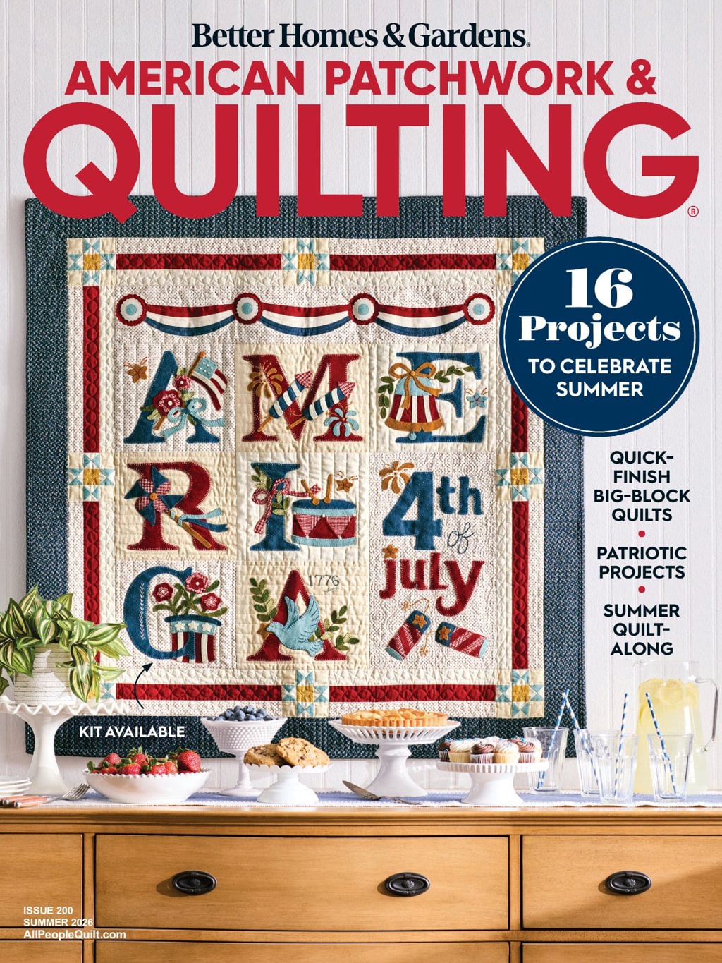 American-Patchwork-and-Quilting June 01, 2026 Issue Cover