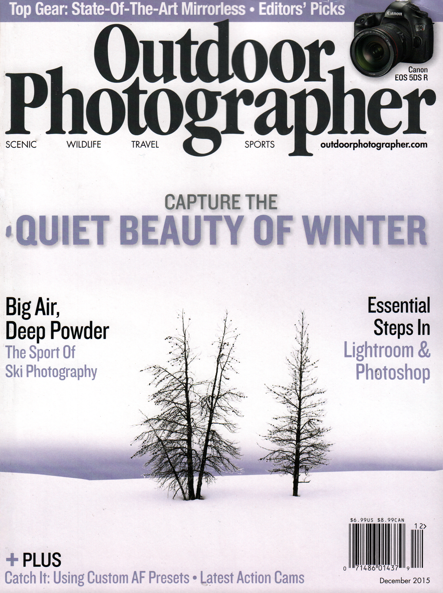 Outdoor-Photographer December 01, 2015 Issue Cover