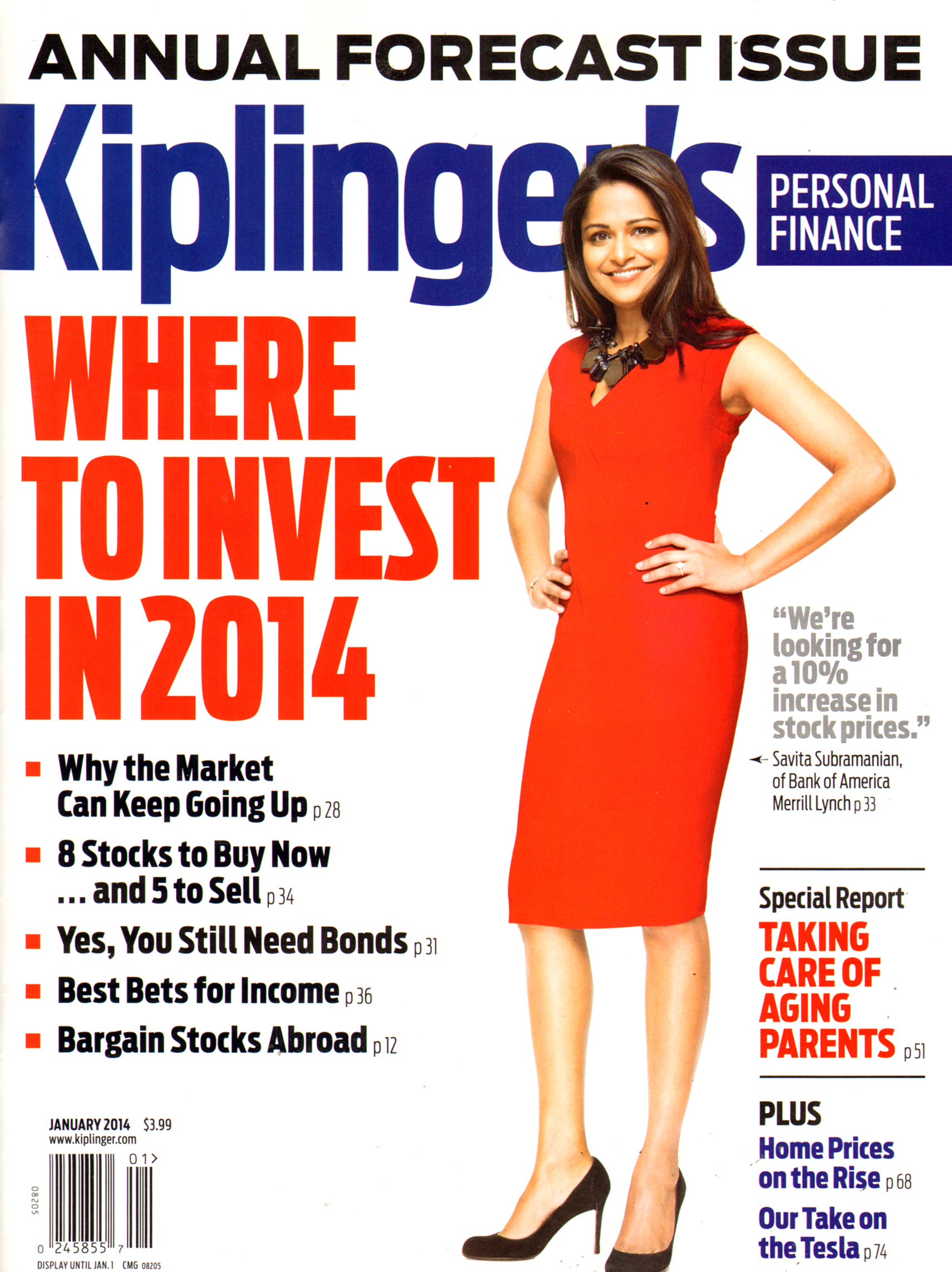 Kiplingers-Personal-Finance January 01, 2014 Issue Cover