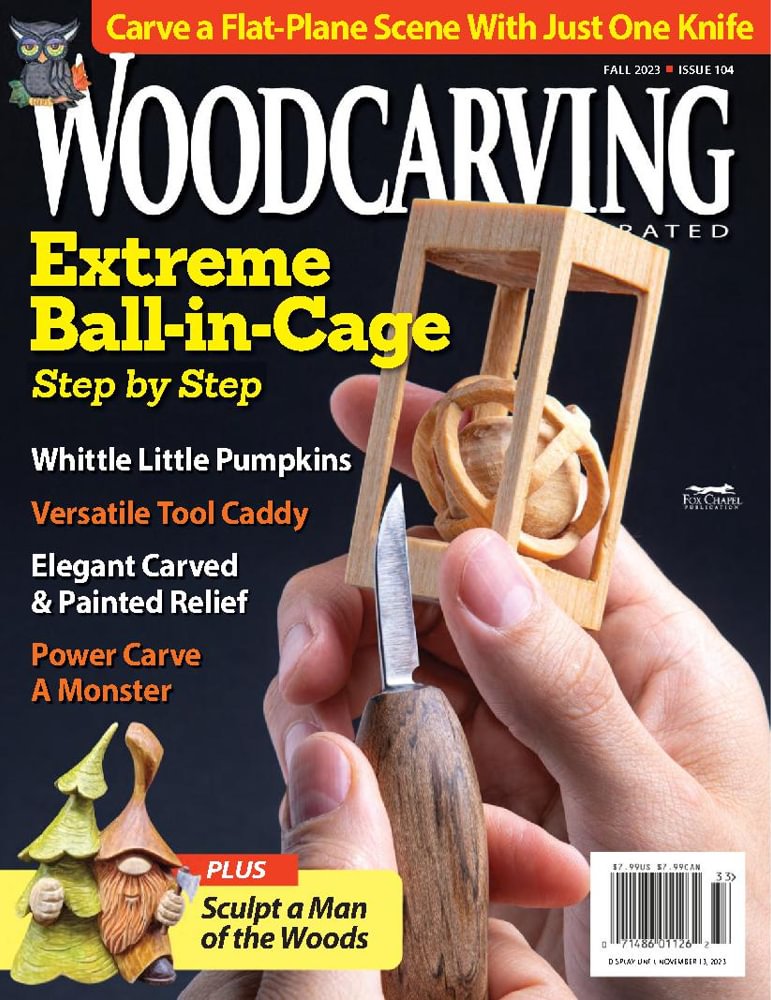 Wood-Carving-Illustrated September 01, 2023 Issue Cover