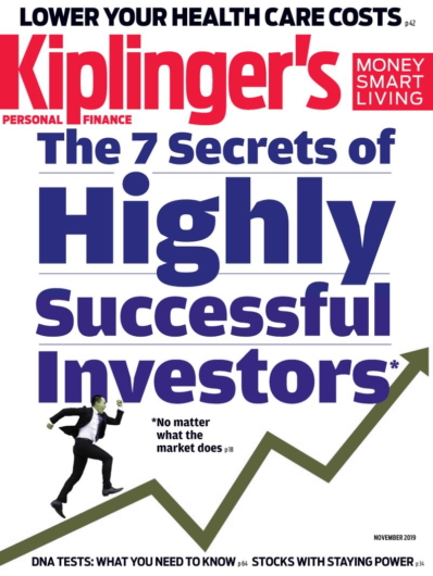 Kiplinger's Personal Finance November 01, 2019 Issue Cover