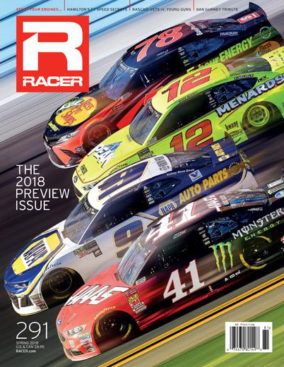 Racer March 01, 2018 Issue Cover