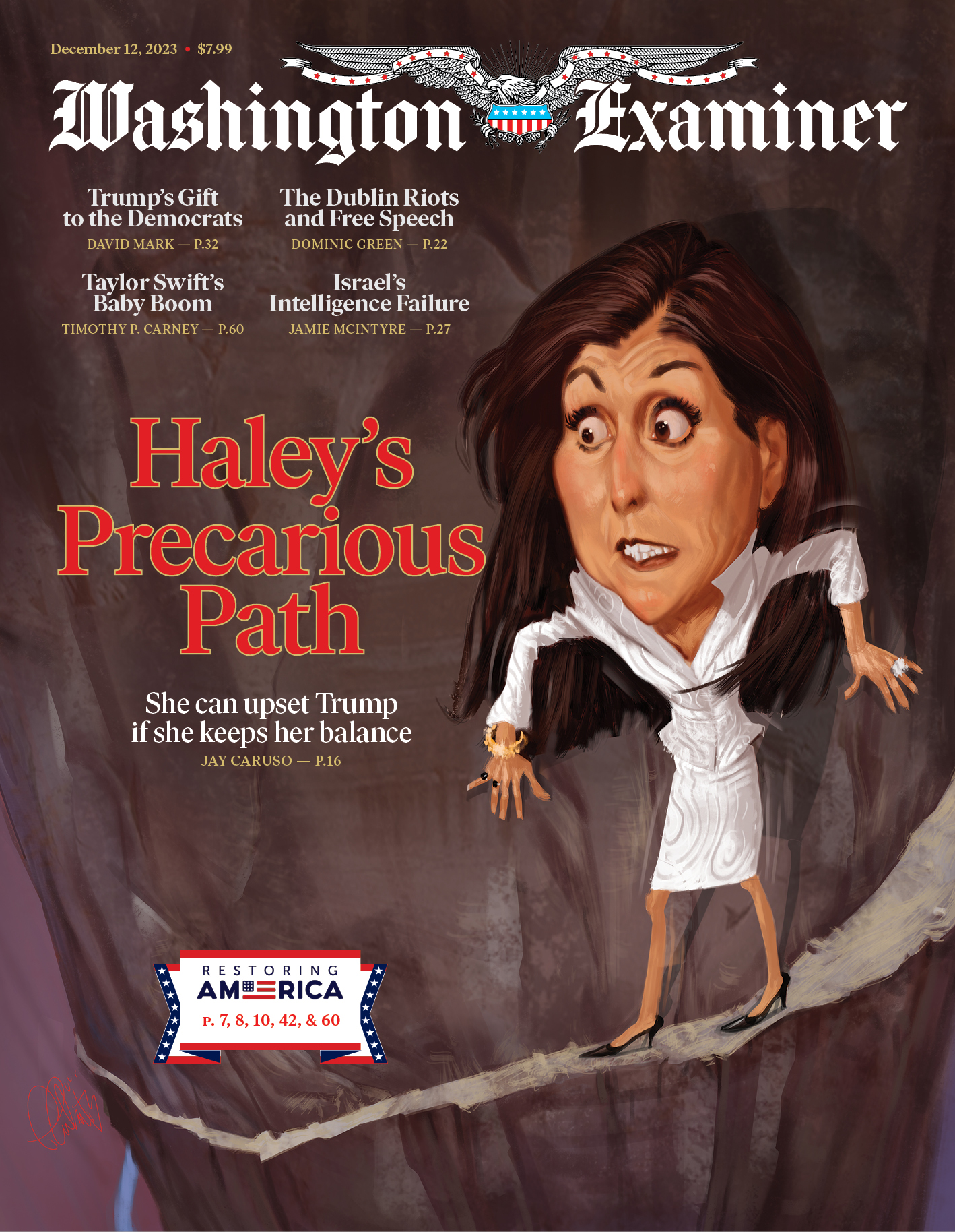 Washington-Examiner December 12, 2023 Issue Cover