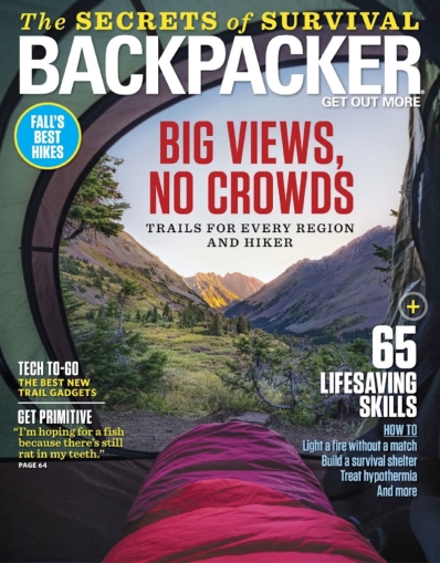 Backpacker October 01, 2018 Issue Cover