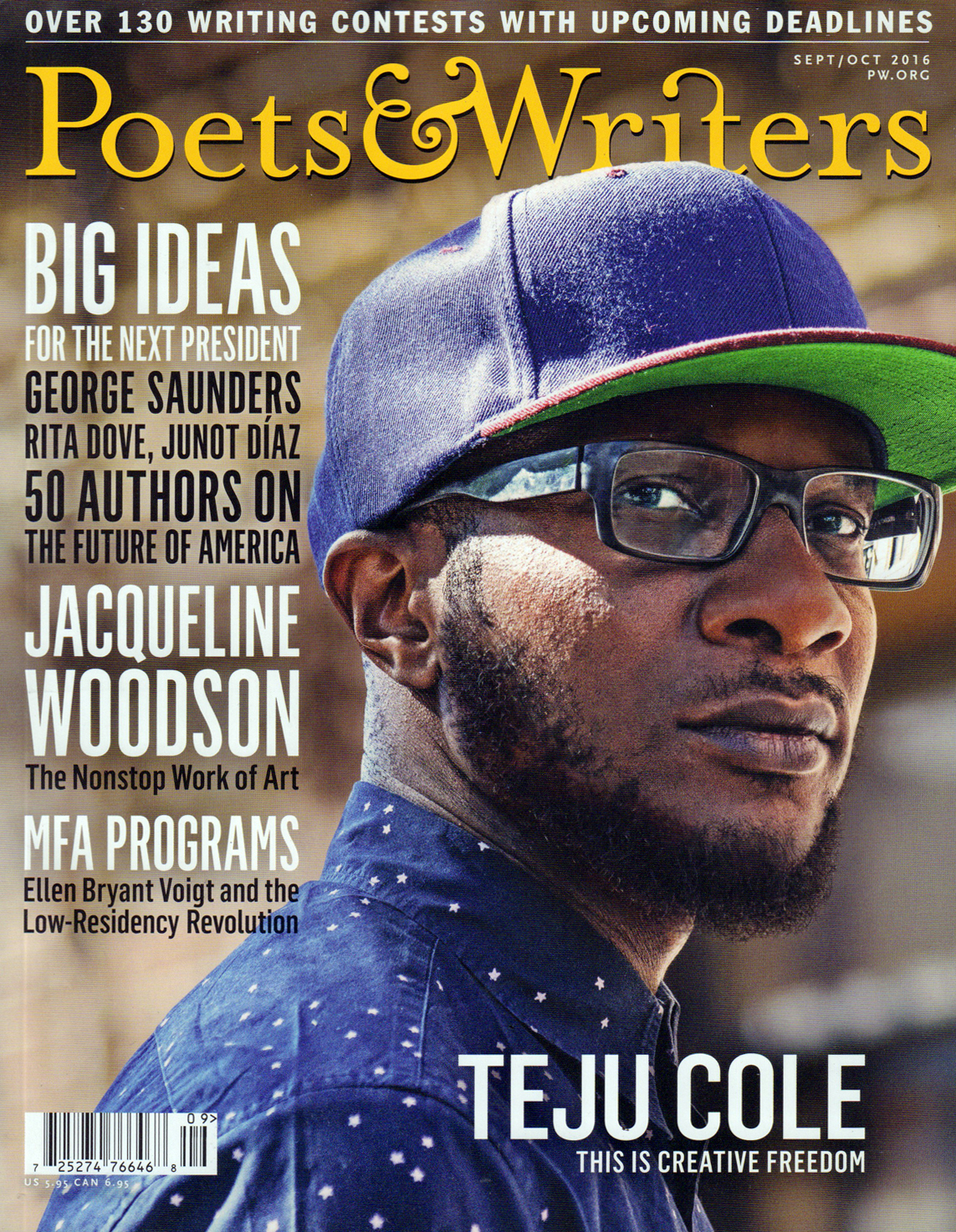 Poets-and-Writers September 01, 2016 Issue Cover