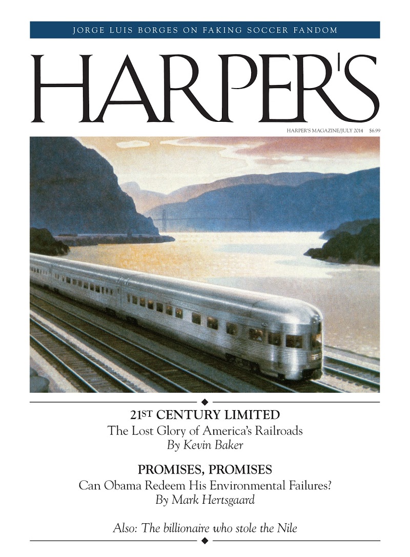 Harpers July 01, 2014 Issue Cover