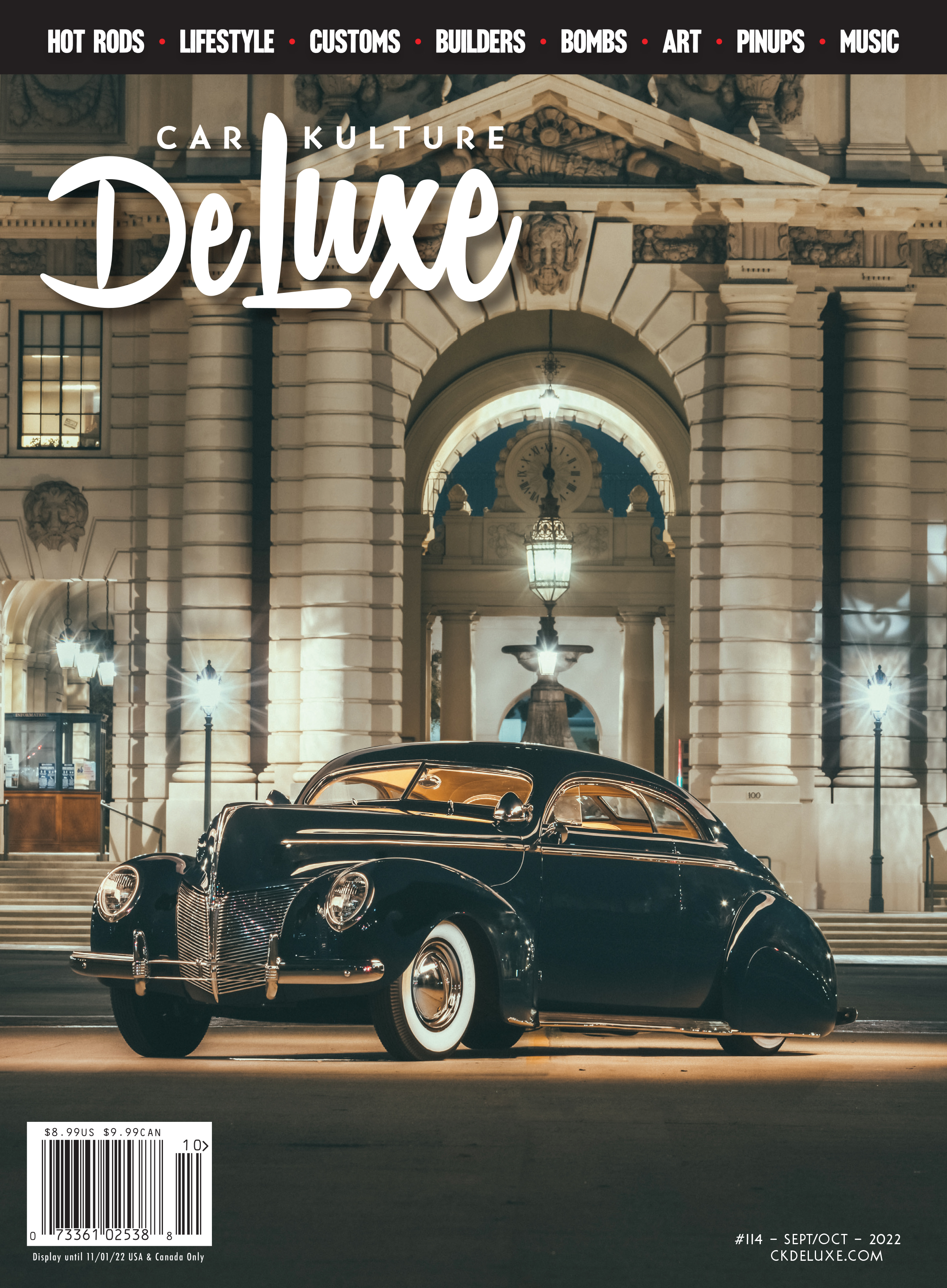 Car-Kulture-Deluxe September 01, 2022 Issue Cover