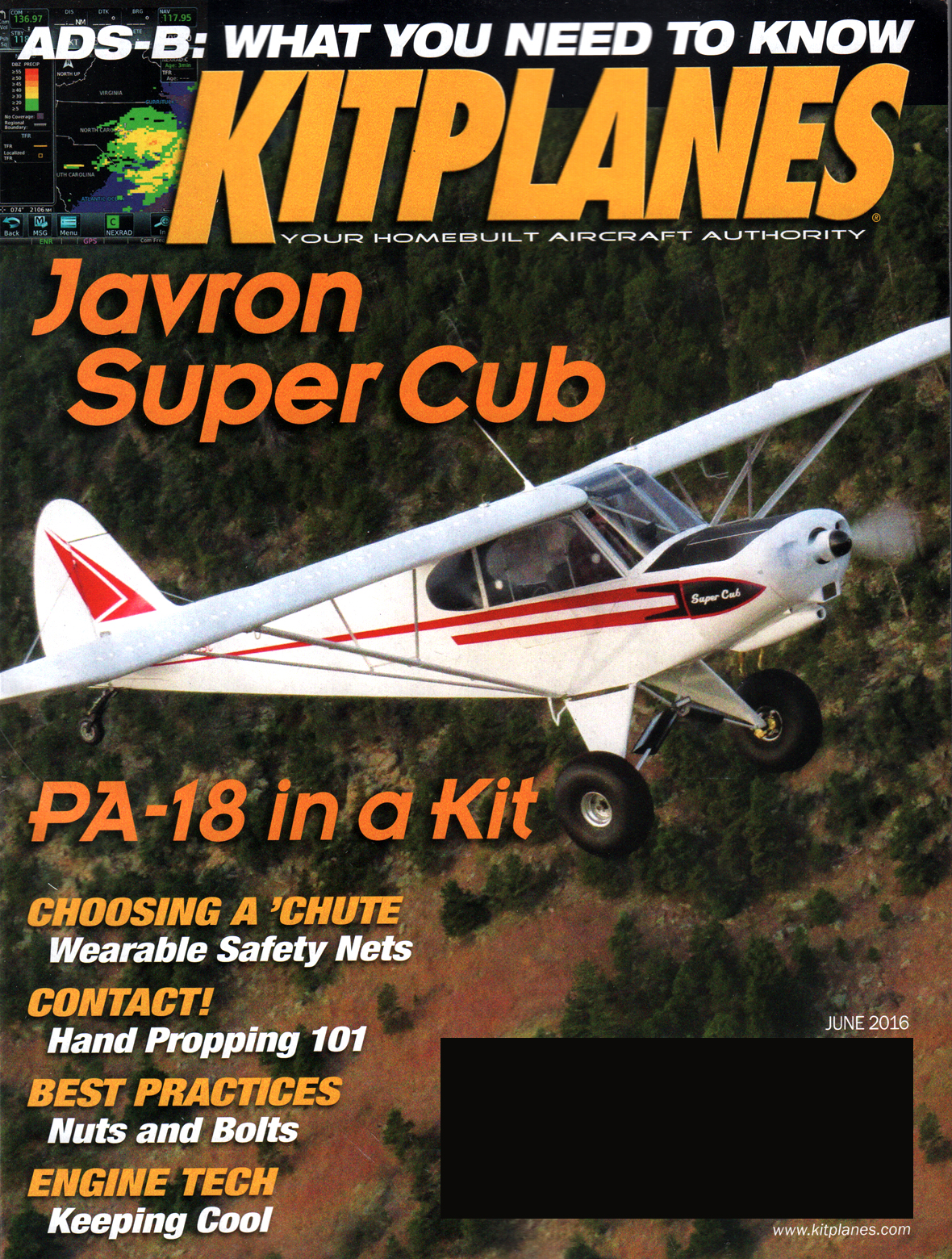 Kit-Planes June 01, 2016 Issue Cover