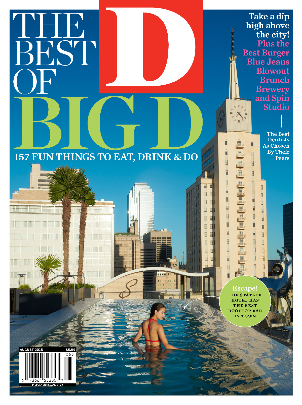 D-Magazine August 01, 2018 Issue Cover