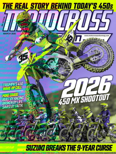 Motocross Action March 01, 2026 Issue Cover