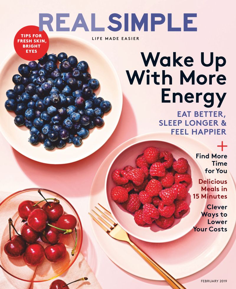 real-simple February 01, 2019 Issue Cover