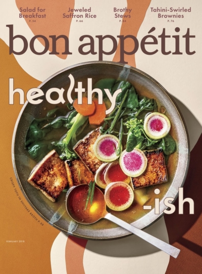 Bon Appétit February 01, 2018 Issue Cover