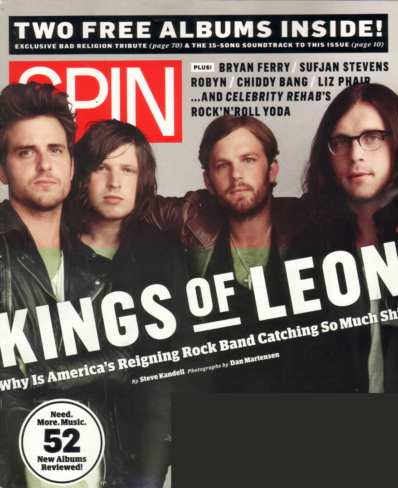 Spin November 01, 2010 Issue Cover