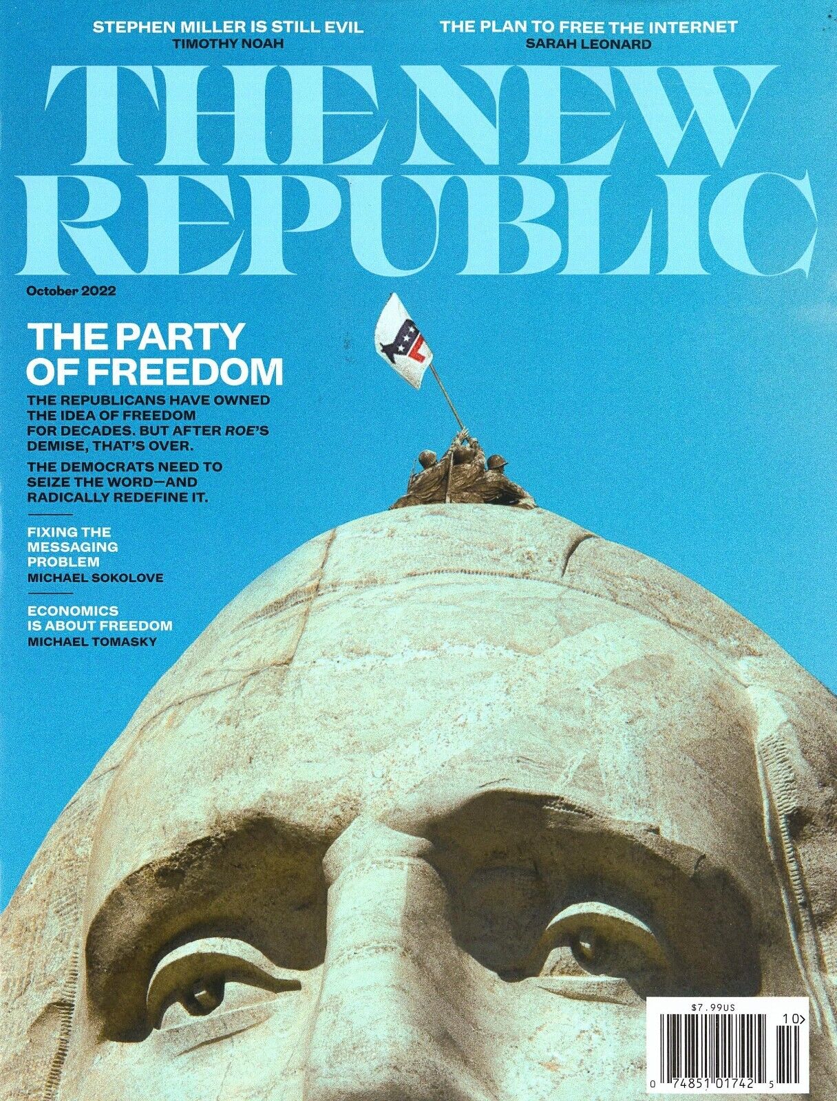The-New-Republic October 01, 2022 Issue Cover