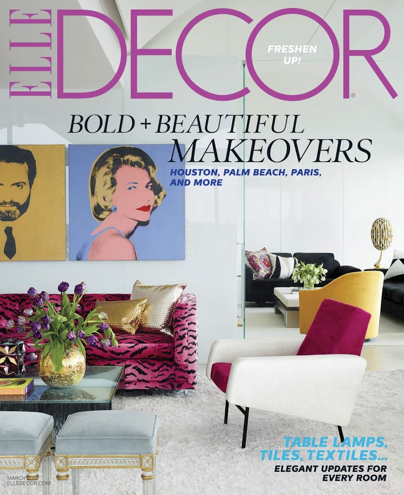 Elle-Decor March 01, 2015 Issue Cover