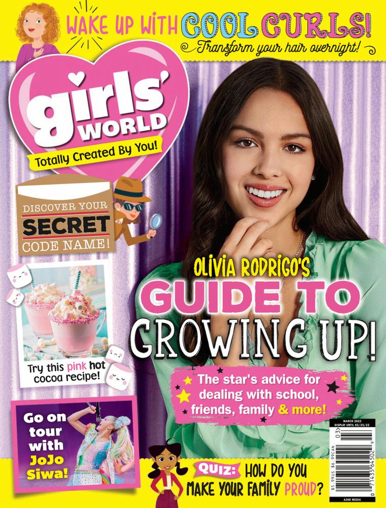 Girls-World March 01, 2022 Issue Cover