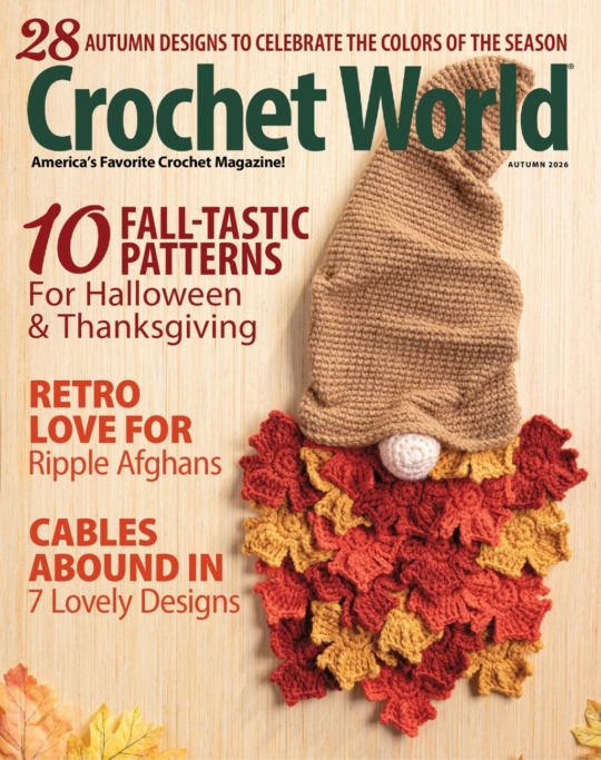 Crochet World September 01, 2026 Issue Cover