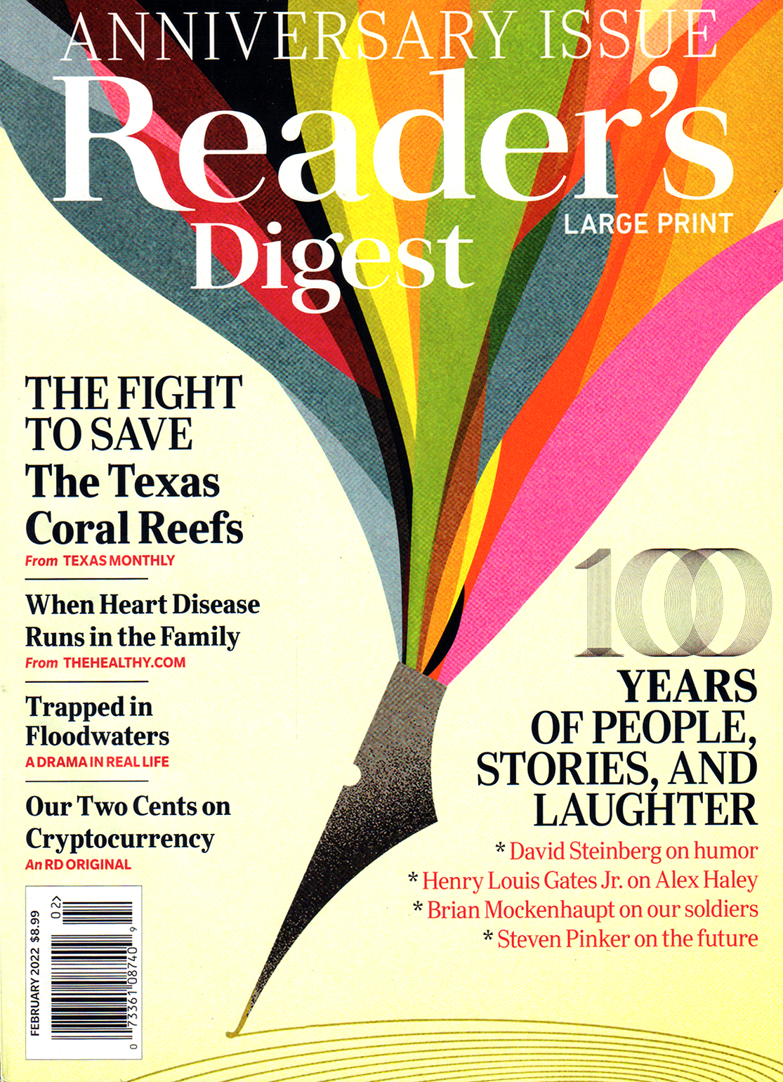 Readers-Digest---Large-Print-Edition February 01, 2022 Issue Cover