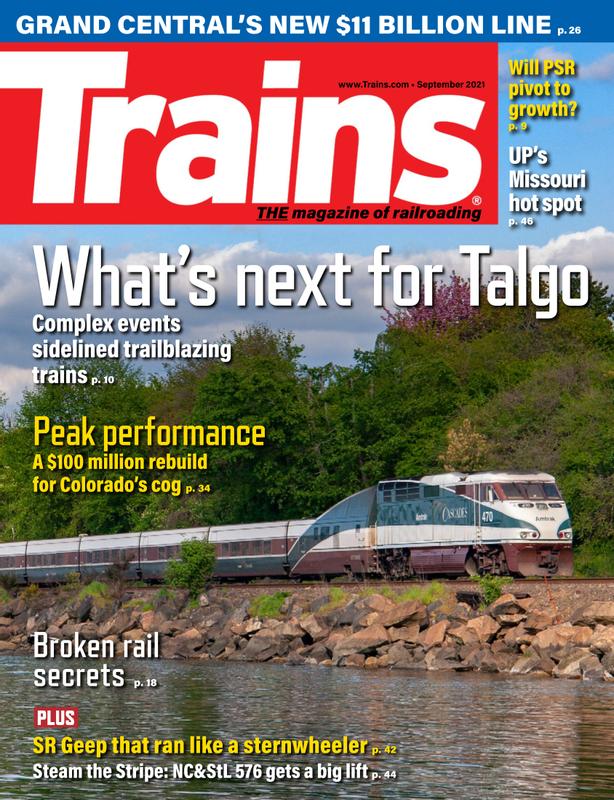 Trains September 01, 2021 Issue Cover