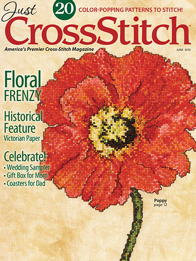 Just-CrossStitch May 01, 2016 Issue Cover