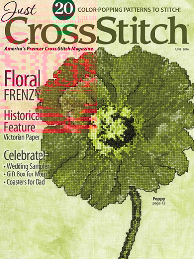 Just CrossStitch May 01, 2016 Issue Cover
