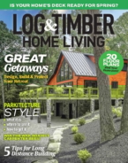 Log-and-Timber-Home-Living March 01, 2025 Issue Cover