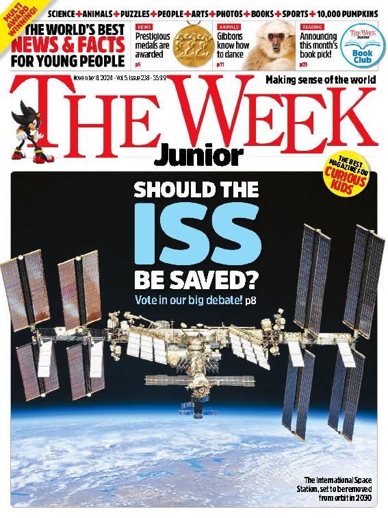The-Week-Junior November 08, 2024 Issue Cover