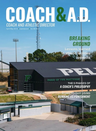 Coach & Athletic Director April 01, 2019 Issue Cover