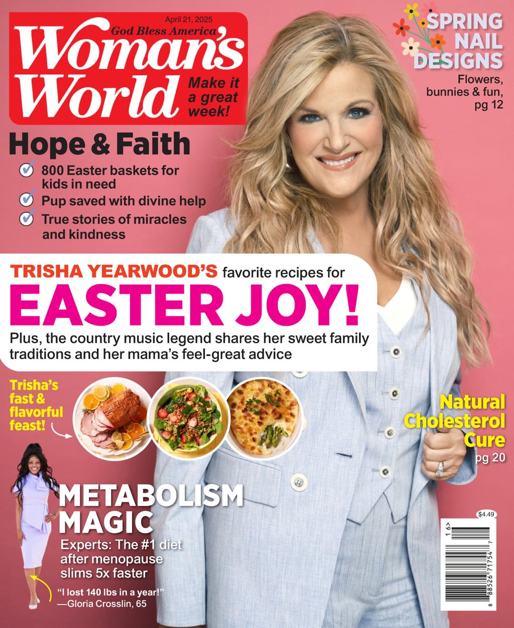 Womans-World April 21, 2025 Issue Cover