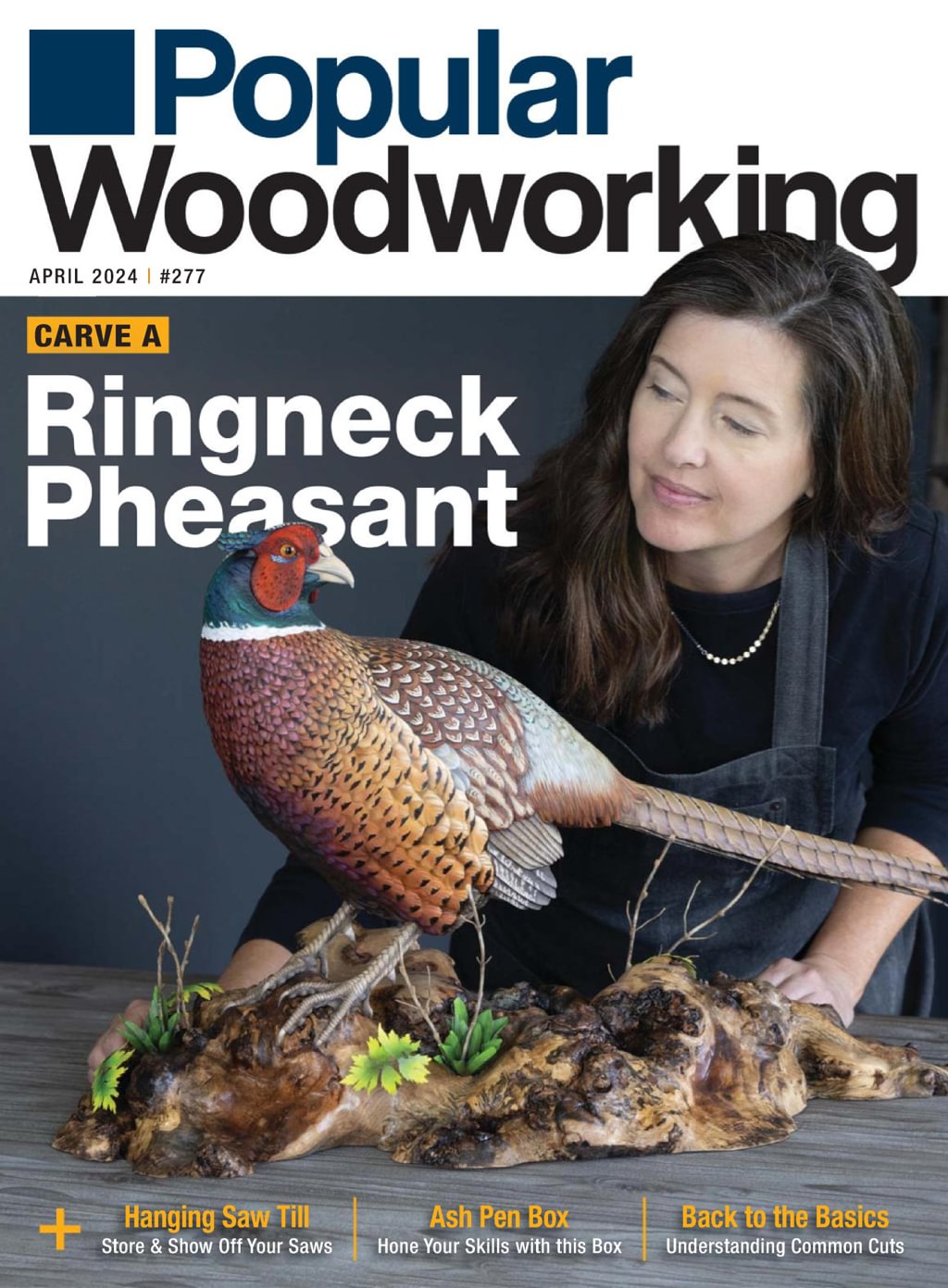 Popular-Woodworking April 01, 2024 Issue Cover