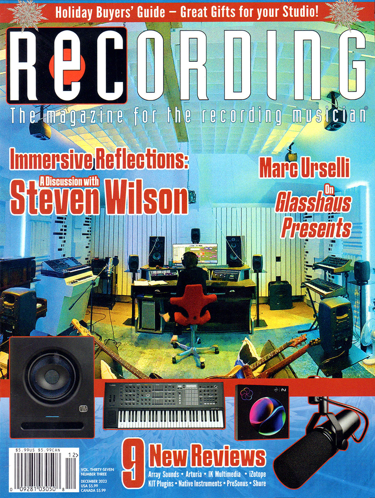 Recording-Magazine December 01, 2023 Issue Cover