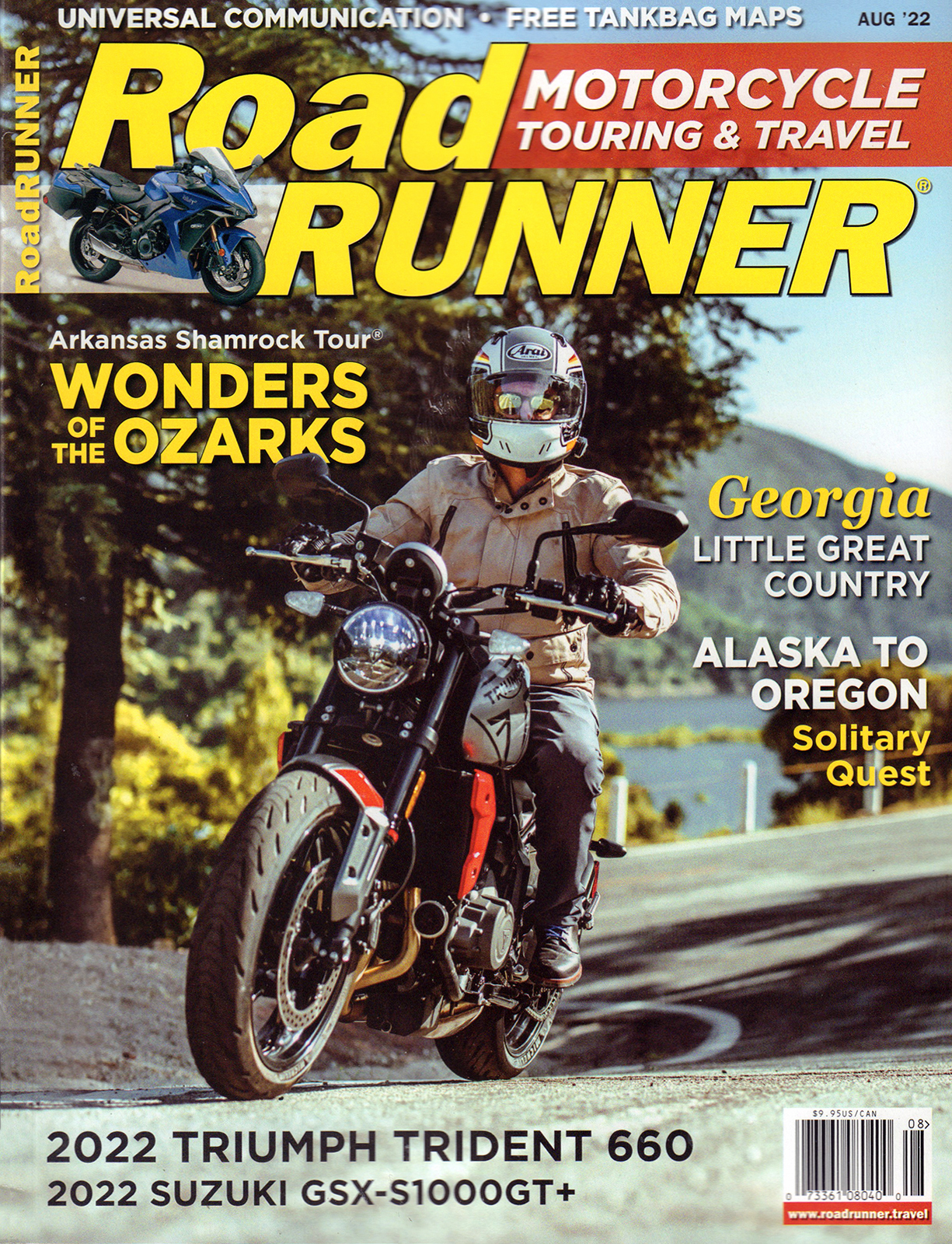 Road-RUNNER-Motorcycle-and-Touring August 01, 2022 Issue Cover