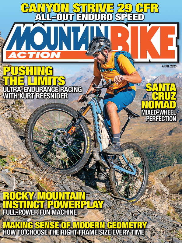 Mountain-Bike-Action April 01, 2023 Issue Cover