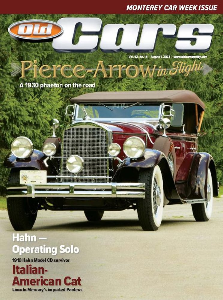 Old-Cars August 01, 2023 Issue Cover