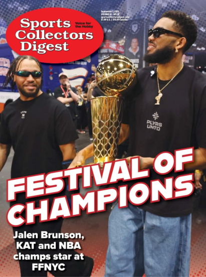 Sports Collectors Digest September 01, 2026 Issue Cover