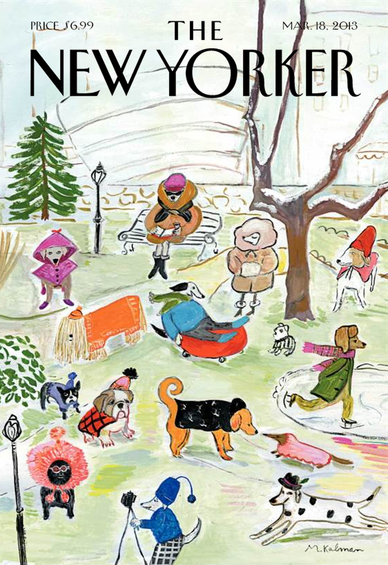 The-New-Yorker March 18, 2013 Issue Cover