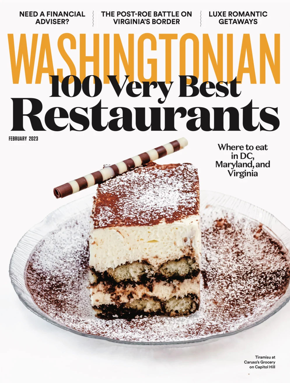 Washingtonian February 01, 2023 Issue Cover