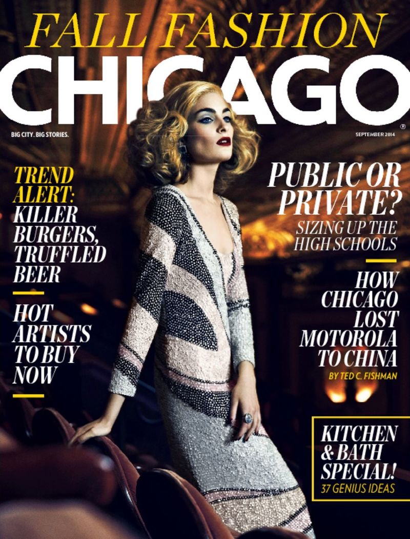 Chicago-Magazine September 01, 2014 Issue Cover