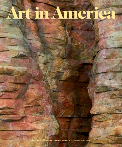 Art In America October 01, 2018 Issue Cover