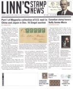 Linns-Stamp-News-Weekly December 13, 2021 Issue Cover