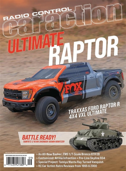 Radio Control Car Action September 01, 2025 Issue Cover